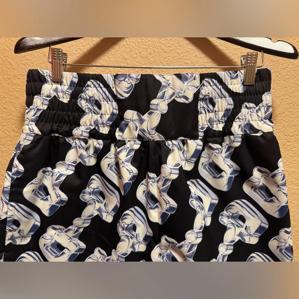 New Gucci Horsebit Logo Shorts Blue Black Size IT 46 US M Waist 32